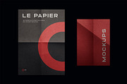 Wrinkle Paper Mockup Branding Bundle, a Texture Graphic by FoundImages (Thumbnail 7 of 10)