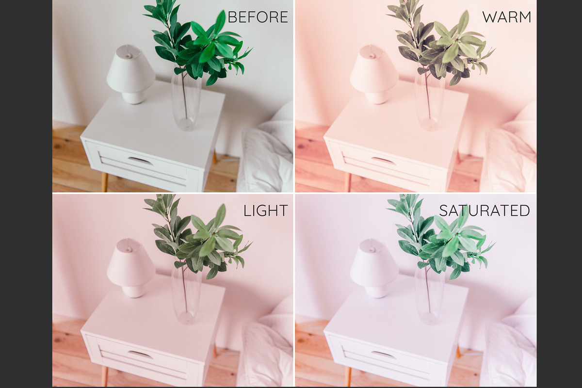 Rose tint Lightroom desktop presets, an Action Add-On by GDR Design (Photo 3 of 7)