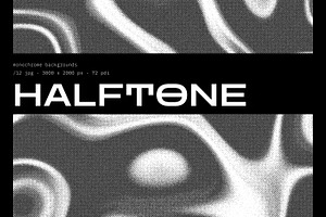 12 Halftone backgrounds, a Background Graphic by Art's and patterns