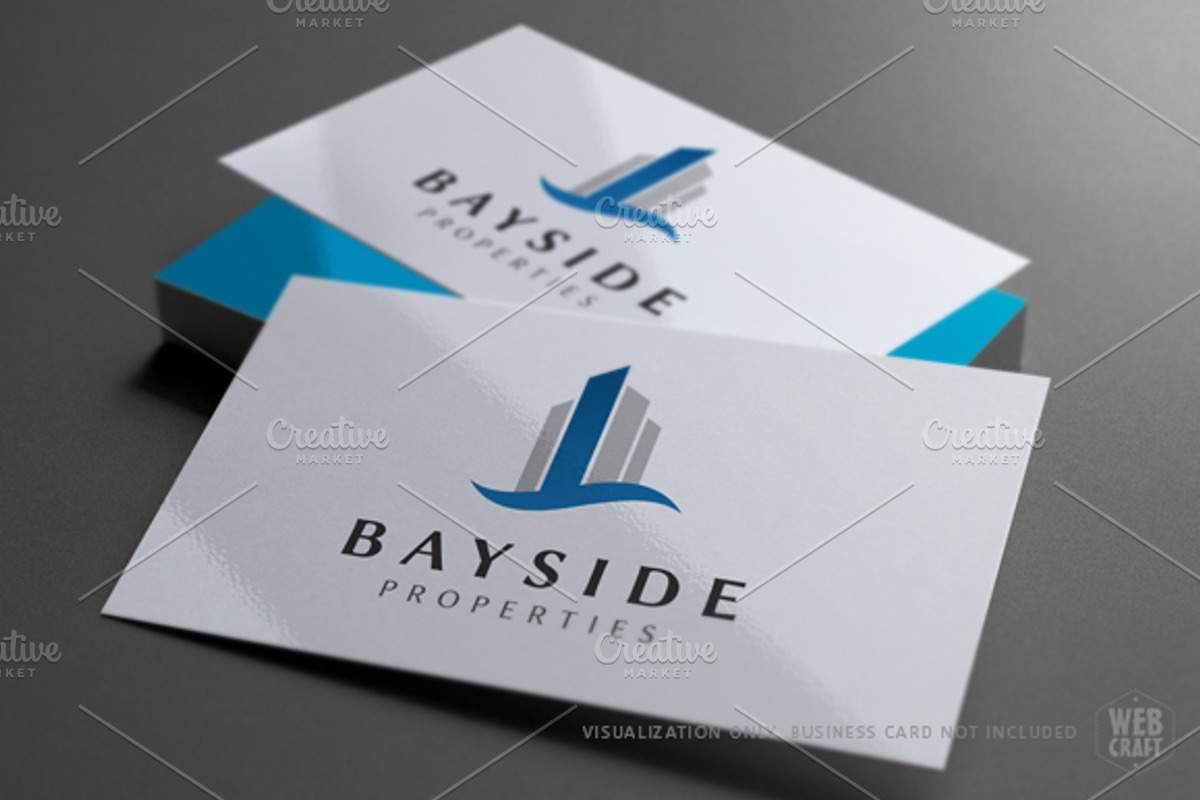 Bayside Real Estate Logo Template, a Branding & Logo Template by WebCraft (Photo 4 of 4)