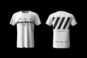 Crewneck T-Shirt Mockup, a Shirt Mockup by Lemockup