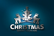 Merry Christmas Tree Logo, a Branding & Logo Template by Creative Dezing (Thumbnail 3 of 7)