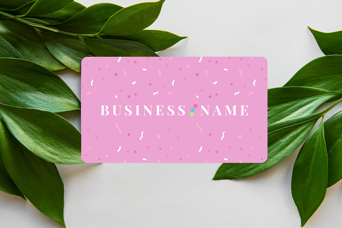 Colorful Business Card, a Business Card Template by SunshineStudioBoutique (Photo 6 of 9)