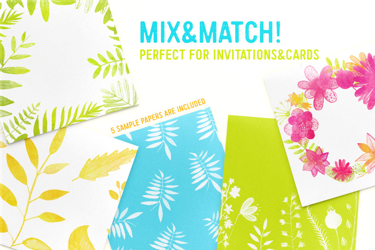 100 PS nature brushes preview 3