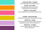 Color Palette + 12 Instagram covers, an Outline Icon by Akwadesign (Thumbnail 4 of 4)