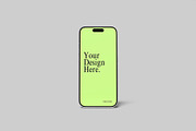 iPhone 16 Pro Mockup, an iPhone Mockup by Graphiculon (Thumbnail 6 of 11)