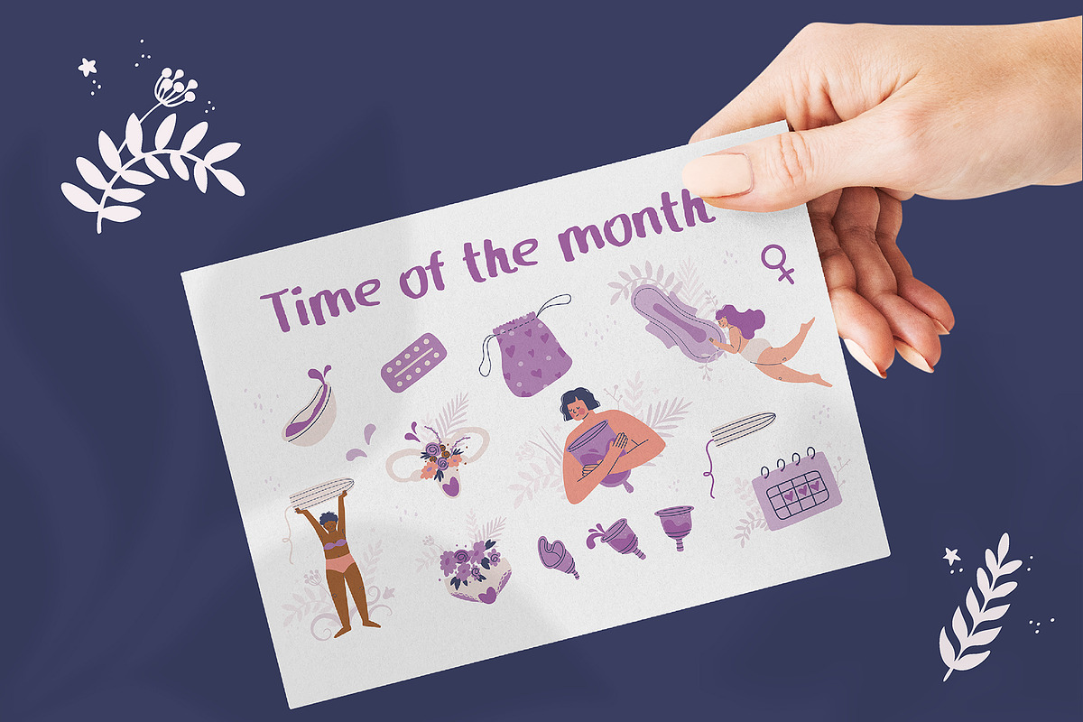 Time of the Month: period positivity, a Healthcare Illustration by Popova (Photo 5 of 8)