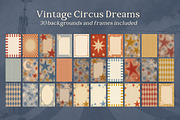 The Soft Focus Circus Backgrounds, a Background Graphic by Paper Flowers Studio (Thumbnail 6 of 7)
