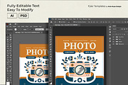 Folk Art Photo Contest Flyer, a Flyer Template by Hole Hope Design (Thumbnail 4 of 5)
