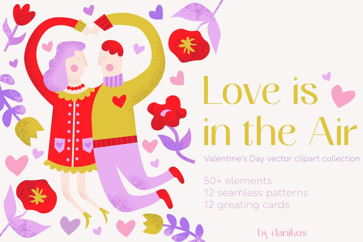 Love is in the Air, a Seasonal Illustration by dariikos (Photo 1 of 9)
