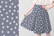 Cute Dogs Vector Patterns Collection, a Pattern Graphic by Naty Art (Thumbnail 6 of 10)