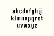 Boldway Edge Condensed Font, a Sans Serif Font by UICreative (Thumbnail 6 of 13)