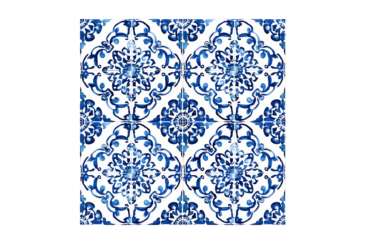 Sicilian Majolica Tile Patterns, a Pattern Graphic by Chromolume Studio (Photo 14 of 28)