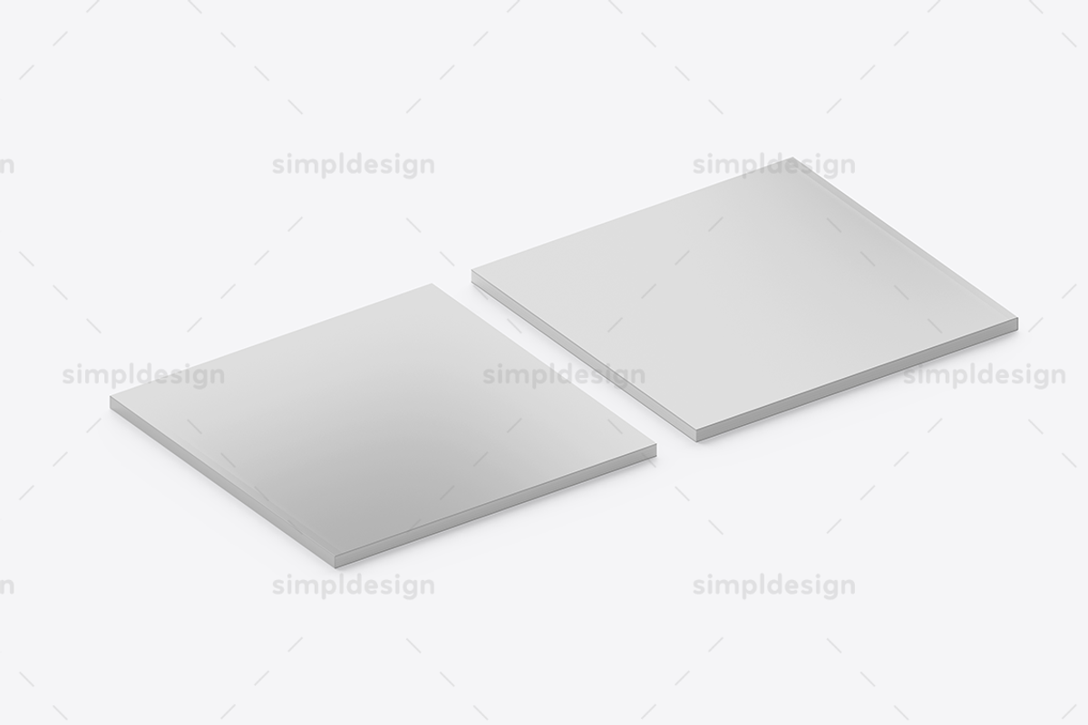 Square Softcover Book Mockup, a Books & Magazine Mockup by SimplDesign (Photo 10 of 13)