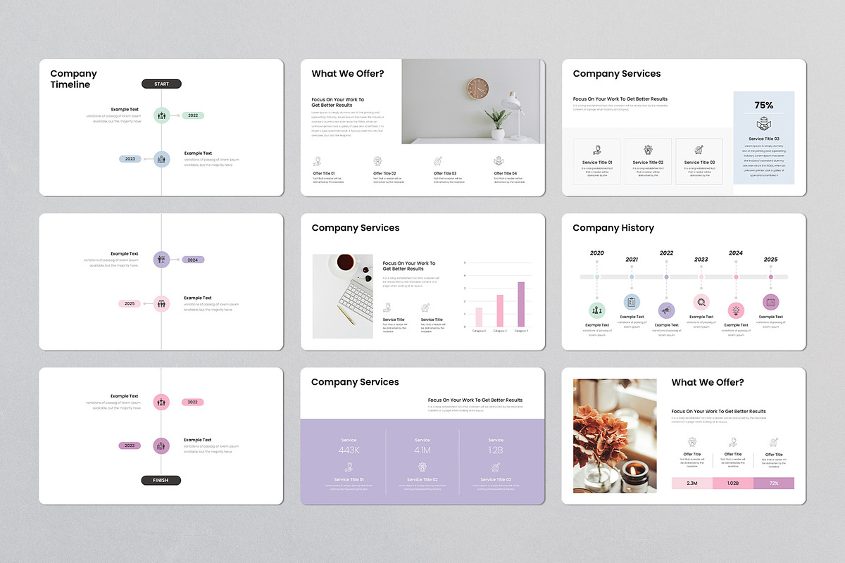 Business Plan Keynote Template, a Presentation Template by Design Vault (Photo 4 of 13)