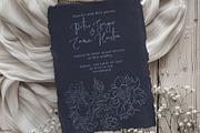 Baroque blue flowers, chinoiserie, a Decorative Illustration by GrafikBoutique (Thumbnail 8 of 8)