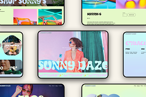 Sunny Daze Squarespace Template