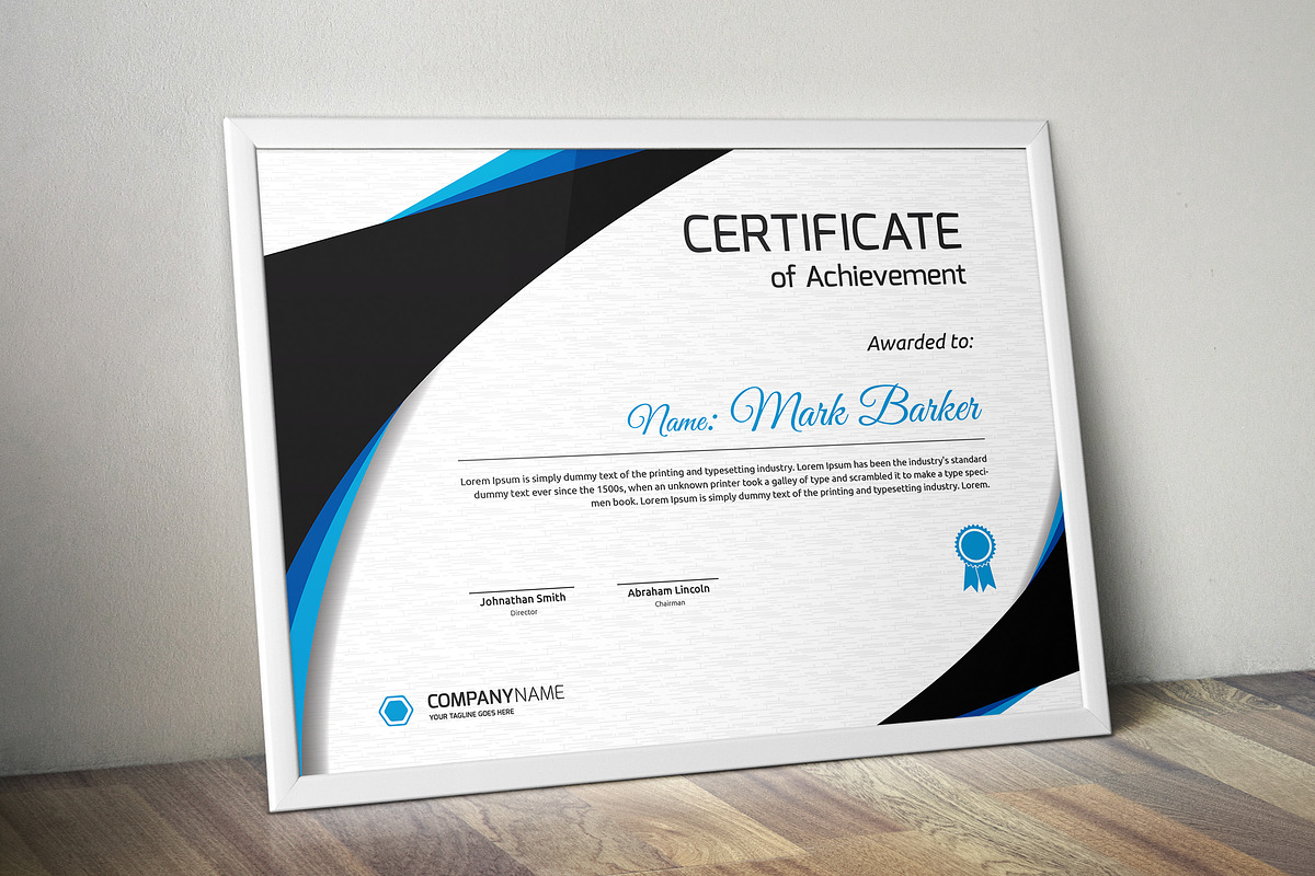 Certificate Bundle, a Stationery Template by Curve Design (Photo 25 of 31)