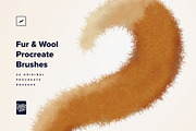 Fur & Wool Procreate Brushes, a Brush Add-On by Creative Veila (Thumbnail 6 of 12)