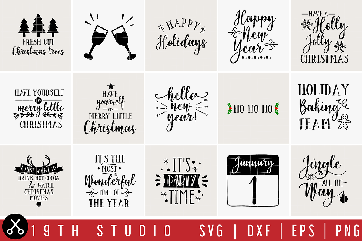 Big Holidays SVG Bundle | MB21, an Illustration by Craft House SVG (Photo 3 of 5)