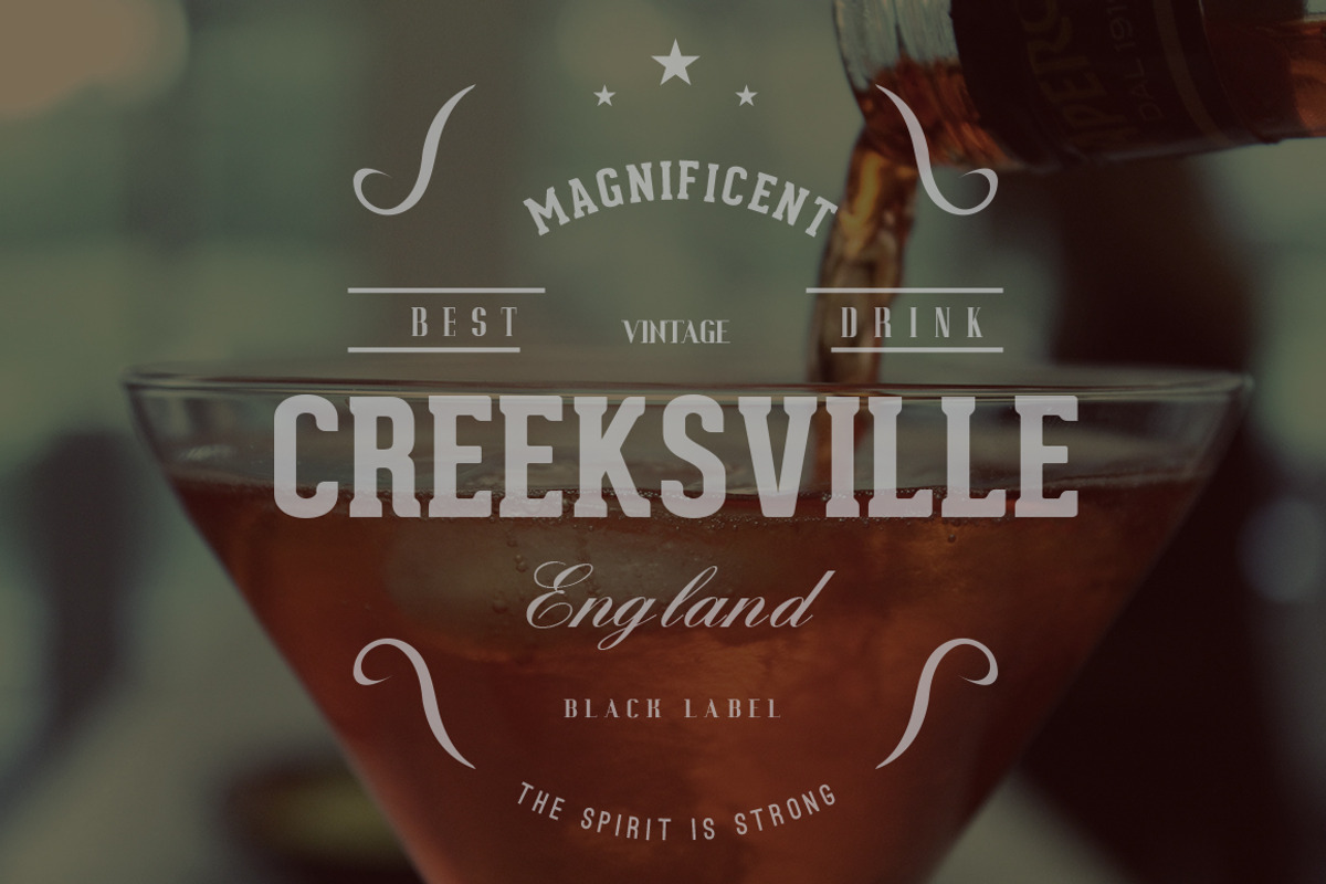 8 Retro Labels, a Branding & Logo Template by Xelm (Photo 4 of 9)