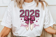 Happy New Year 2026 Sublimation Png, a Seasonal Illustration by Rose Art (Thumbnail 4 of 4)