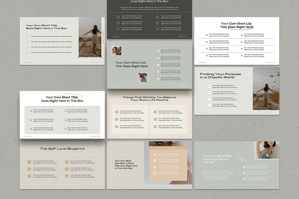 Coaching Slide Deck for CANVA, a Presentation Template by AndrewPixel