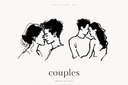 Couples Drawings, a Person Illustration by PeDe Designs (Thumbnail 6 of 6)