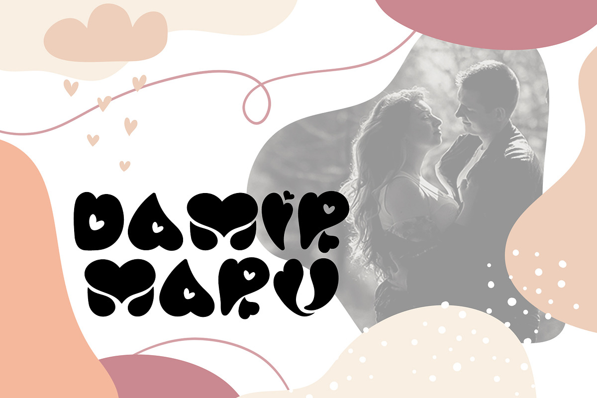 Love You Hand Drawn Font preview 3