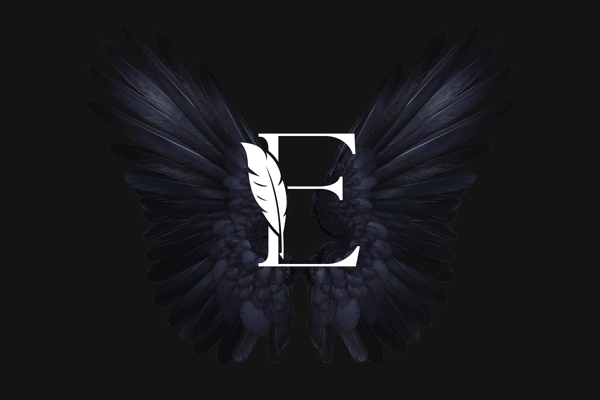 Luxury Letter E with Feather Logo, a Branding & Logo Template by Luxury Logos (Photo 2 of 4)