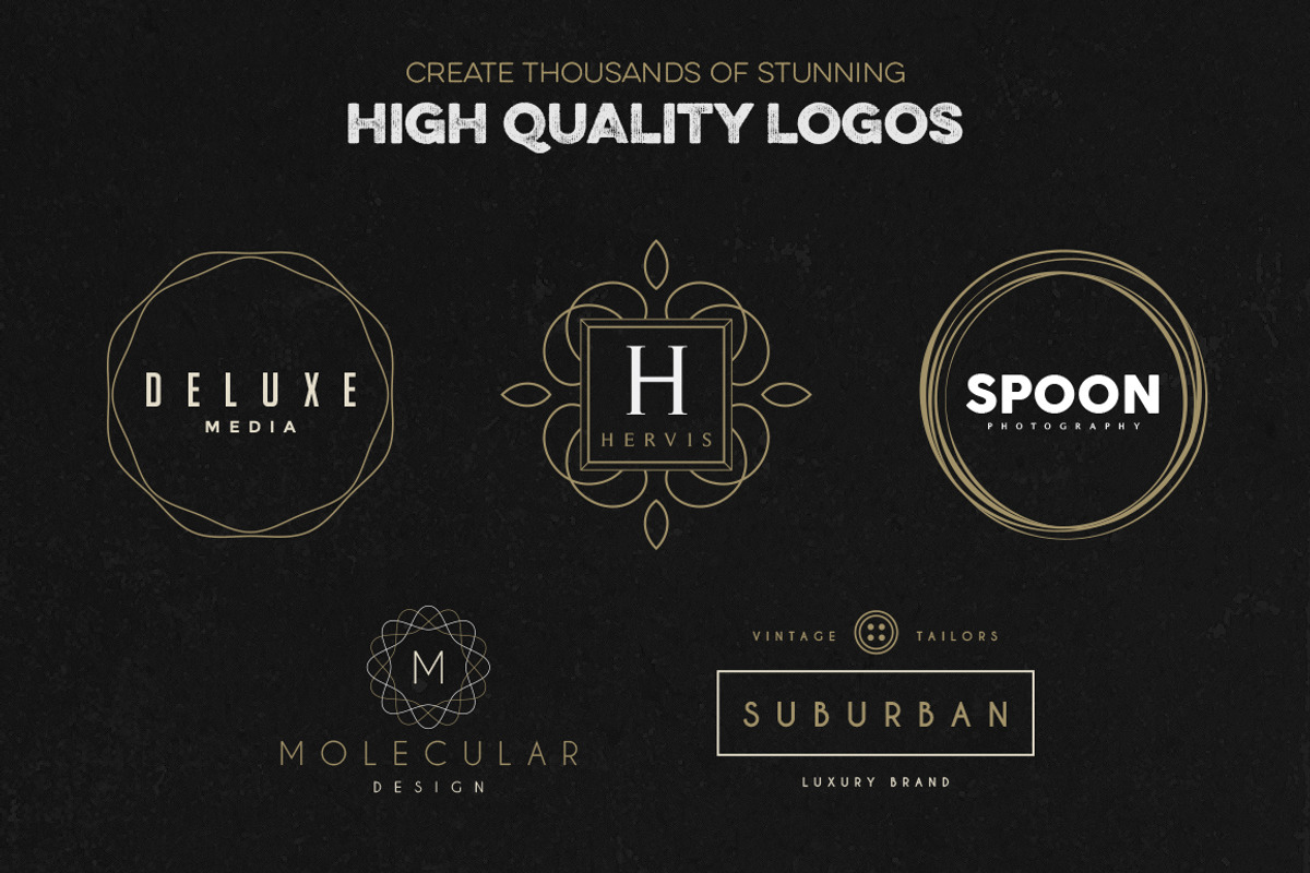 Logo Creation Kit + Bonus, a Branding & Logo Template by Graphicdome (Photo 3 of 8)