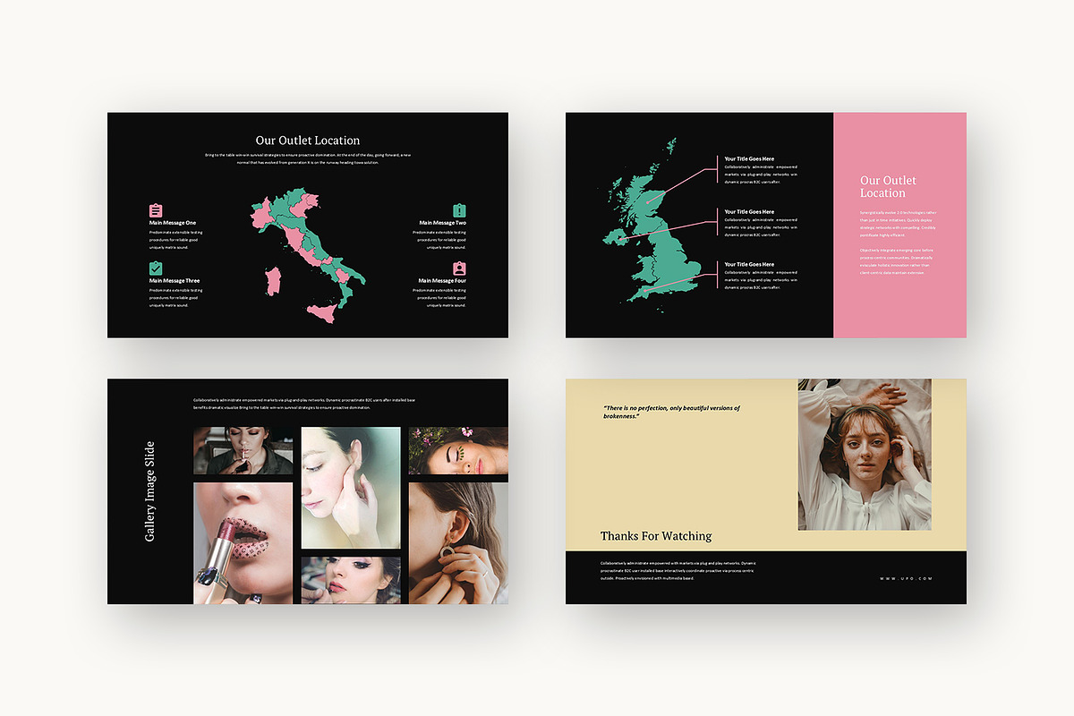Upo : MUA Profile Google Slides, a Presentation Template by Punkl Camp (Photo 16 of 16)