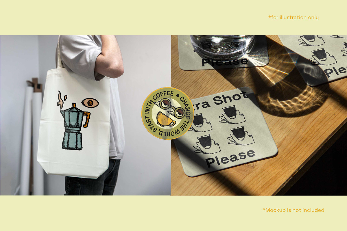 Coffee Illustration (Wake Up), a Food Illustration by Elysamunster (Photo 15 of 17)