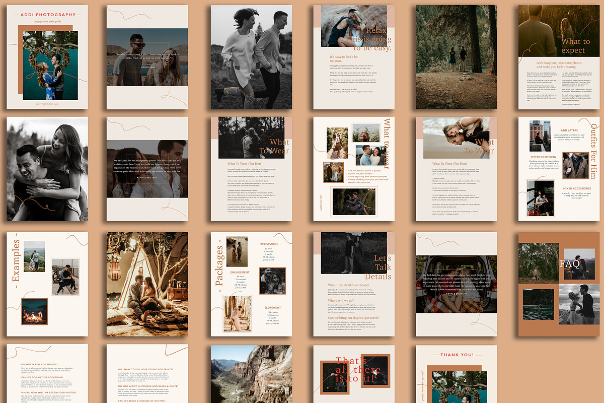 Photography What To Wear Style Guide, a Magazine Template by Signature ...
