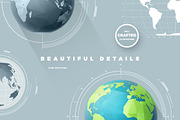 Planet Earth infographic, a Work Illustration by blauananas (Thumbnail 4 of 8)
