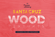 Santa Cruz Wood Texture Pack, a Texture Graphic by Rad Radio Graphics (Thumbnail 1 of 5)