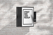 Street Sign Mockup (32 PSD Scenes), an Advertising Mockup by Traint (Thumbnail 36 of 50)