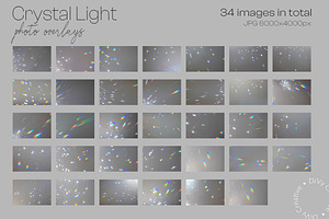 Crystal Light Photo Overlays.