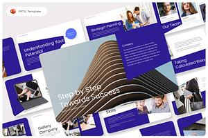 Step by Step Toward Success Template, a Presentation Template by Premast