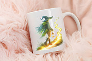 Cozy Magic Fairy Forest Witch Clipar, an Illustration by RobertsArt (Thumbnail 4 of 7)