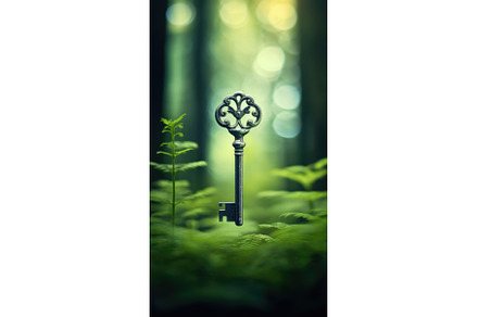 A small key sitting on top of a lush, a Nature Photo by tilialucida