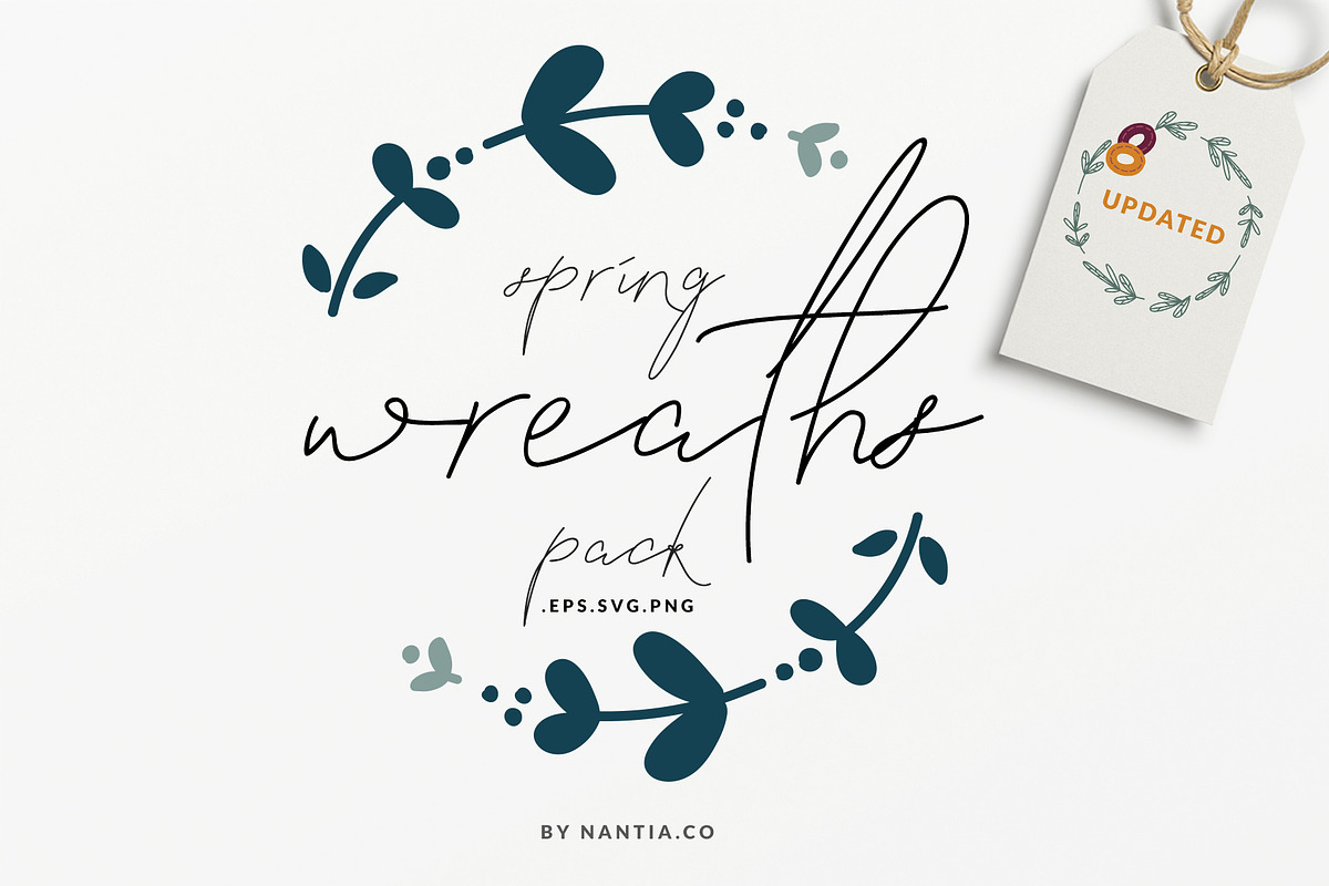 330 Vector Wreaths Mega Bundle, an Illustration by Greek fonts by nantia.co (Photo 3 of 8)