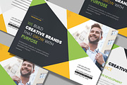 Minimal Postcard Template, a Card Template by MightyDesign (Thumbnail 3 of 6)