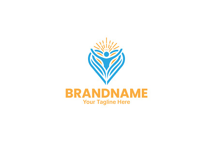 Wellness & Growth Logo Template