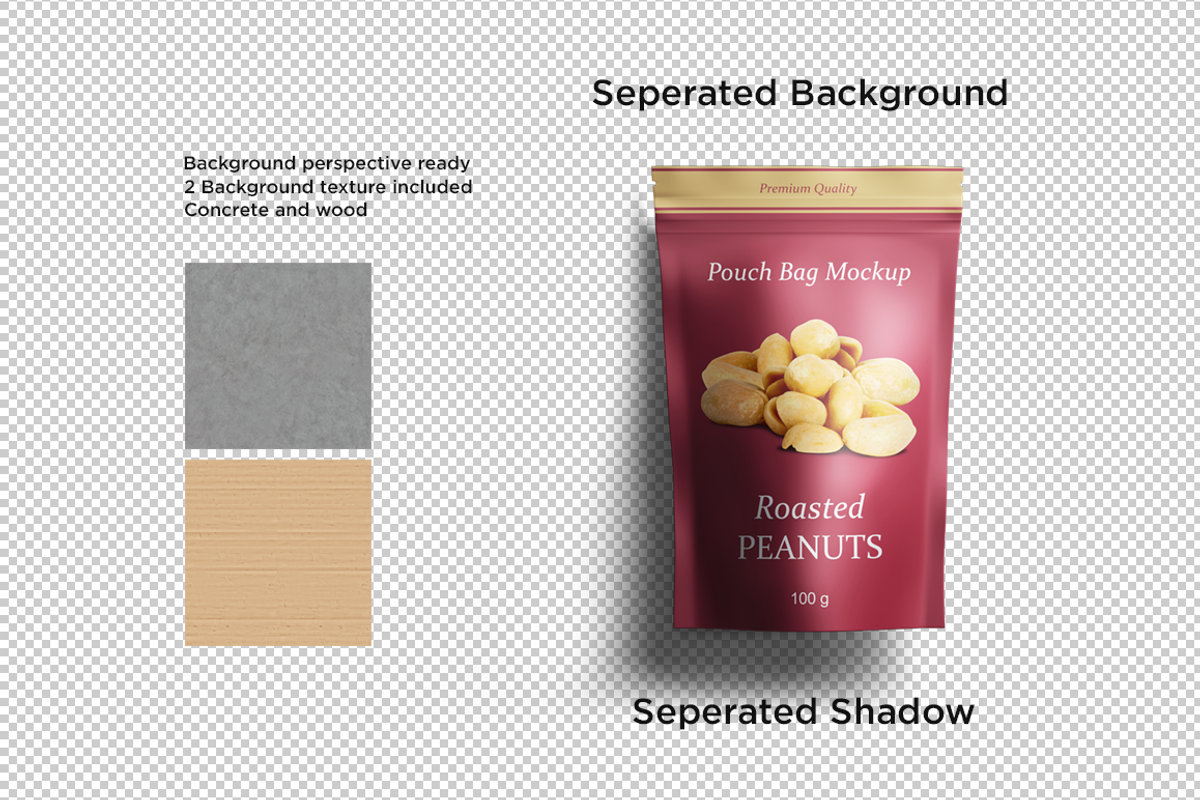 Plastic Pouch Bag / Doypack Mockup, a Packaging Mockup by aykutfiliz (Photo 2 of 6)