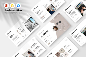 Business Plan Presentation Template, a Presentation Template by Dream-Lab