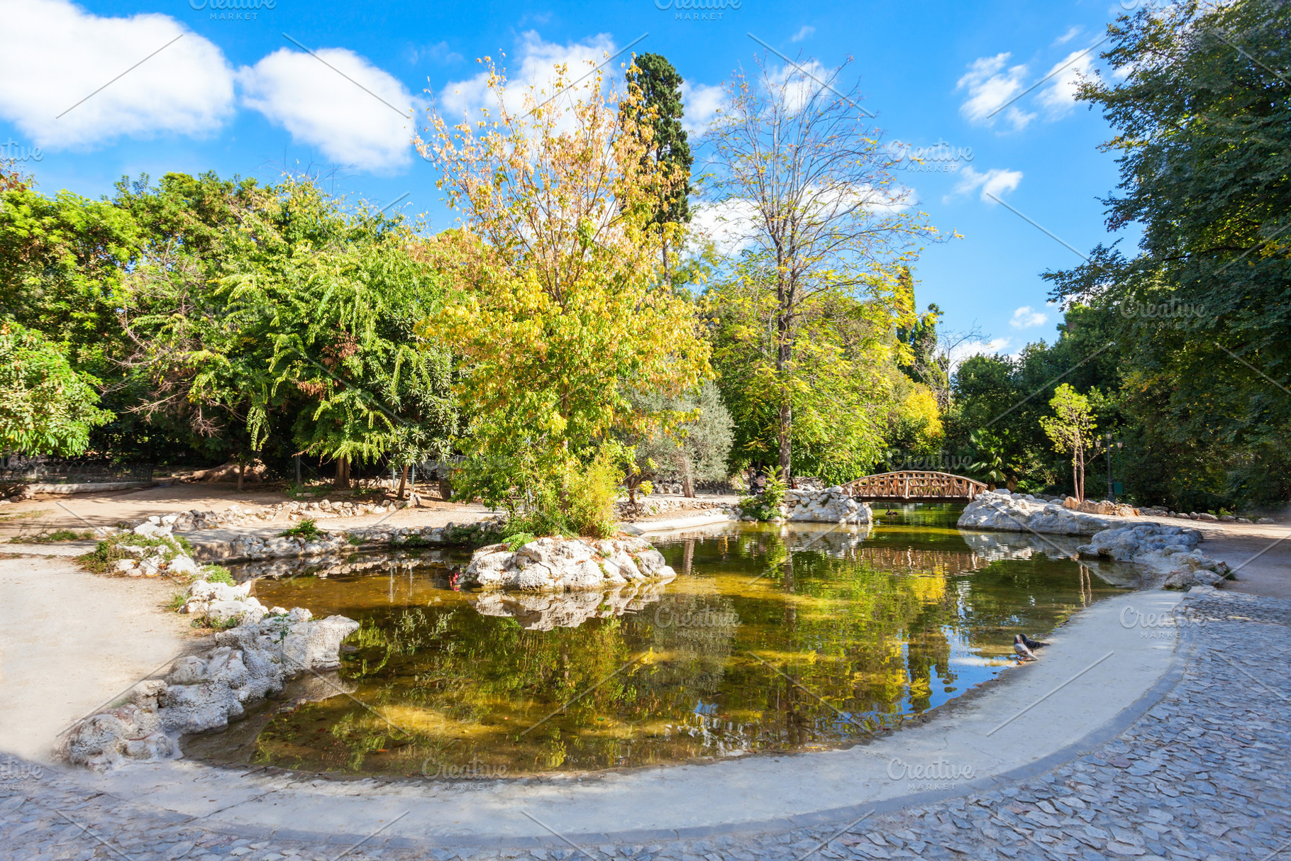 National Garden in Athens, a Photo by saiko3p