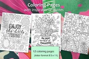 Coloring Pages Inspirational quotes