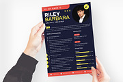 Mono Resume, a Resume Template by iDoodle Studio (Thumbnail 3 of 4)