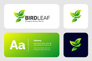 Modern Gradient BirdLeaf Logo Design, a Branding & Logo Template by Artnivora.Std (Thumbnail 2 of 5)